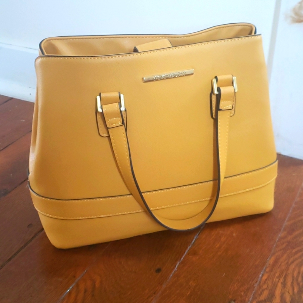 Steve Madden Mustard Satchel